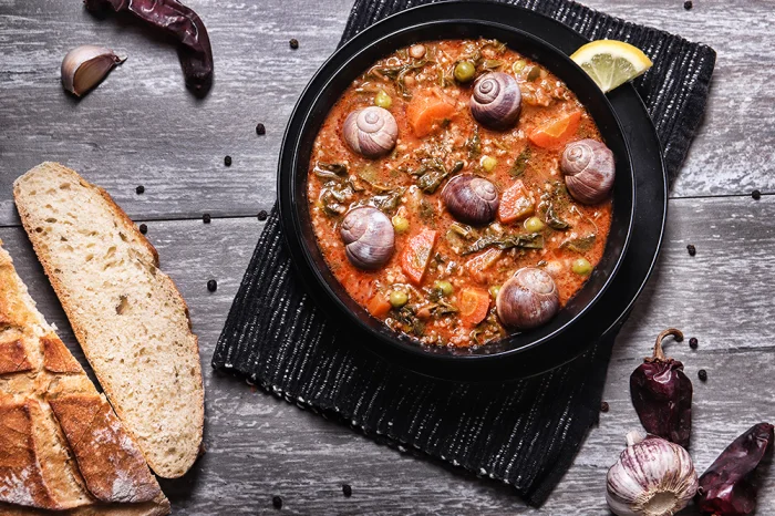 Tchich aux escargots