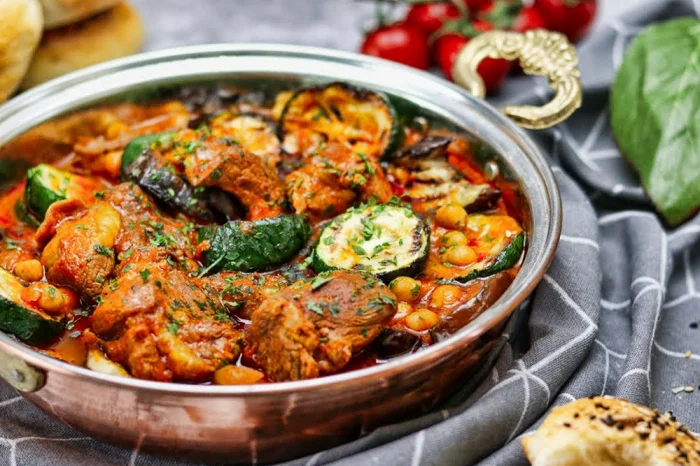 Mderbel aux aubergines