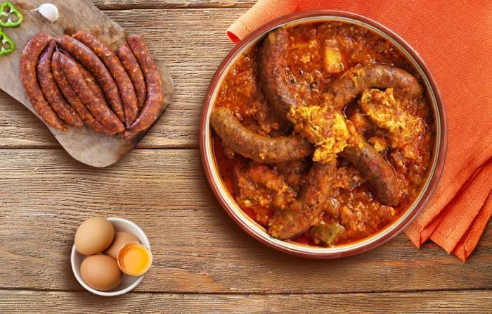 Chakchouka bel merguez